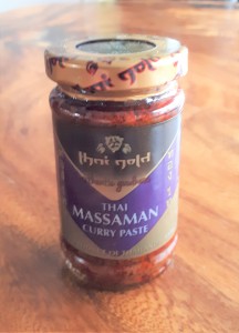 Massaman curry paste jar